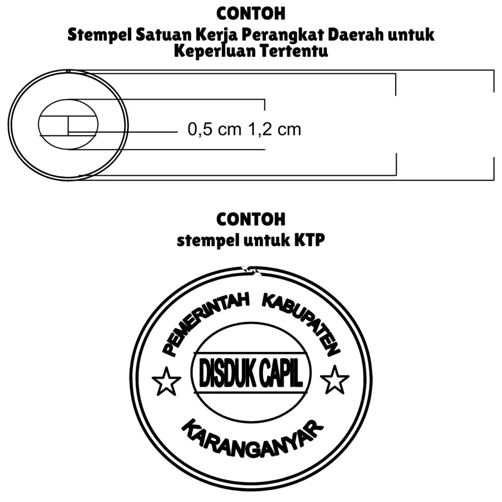 Stempel SKPD untuk Keperluan Tertentu