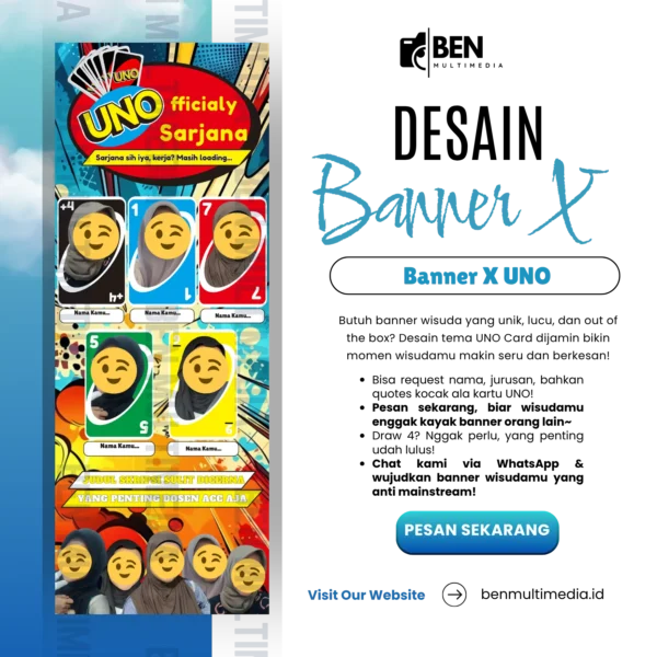 Desain Banner X UNO