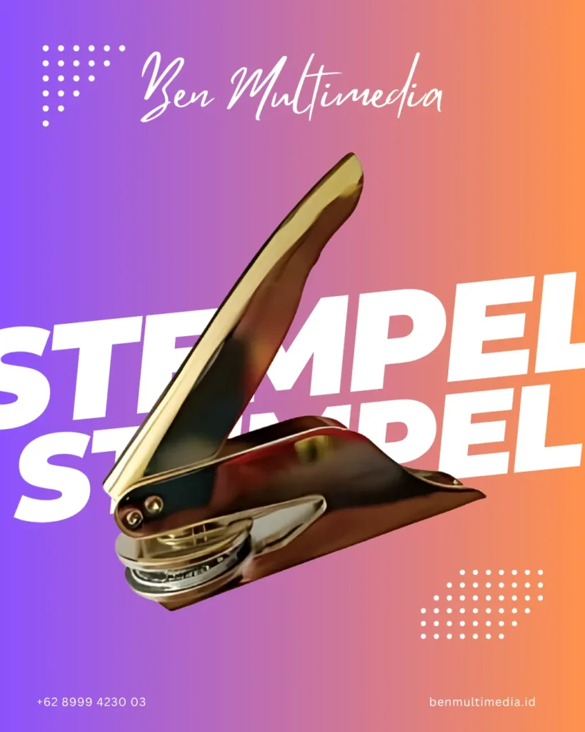 Macam-Macam Stempel Emboss dan Kegunaannya