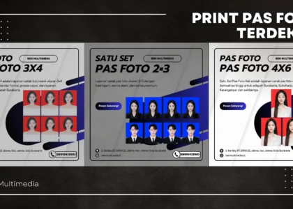Print Pas Foto Terdekat