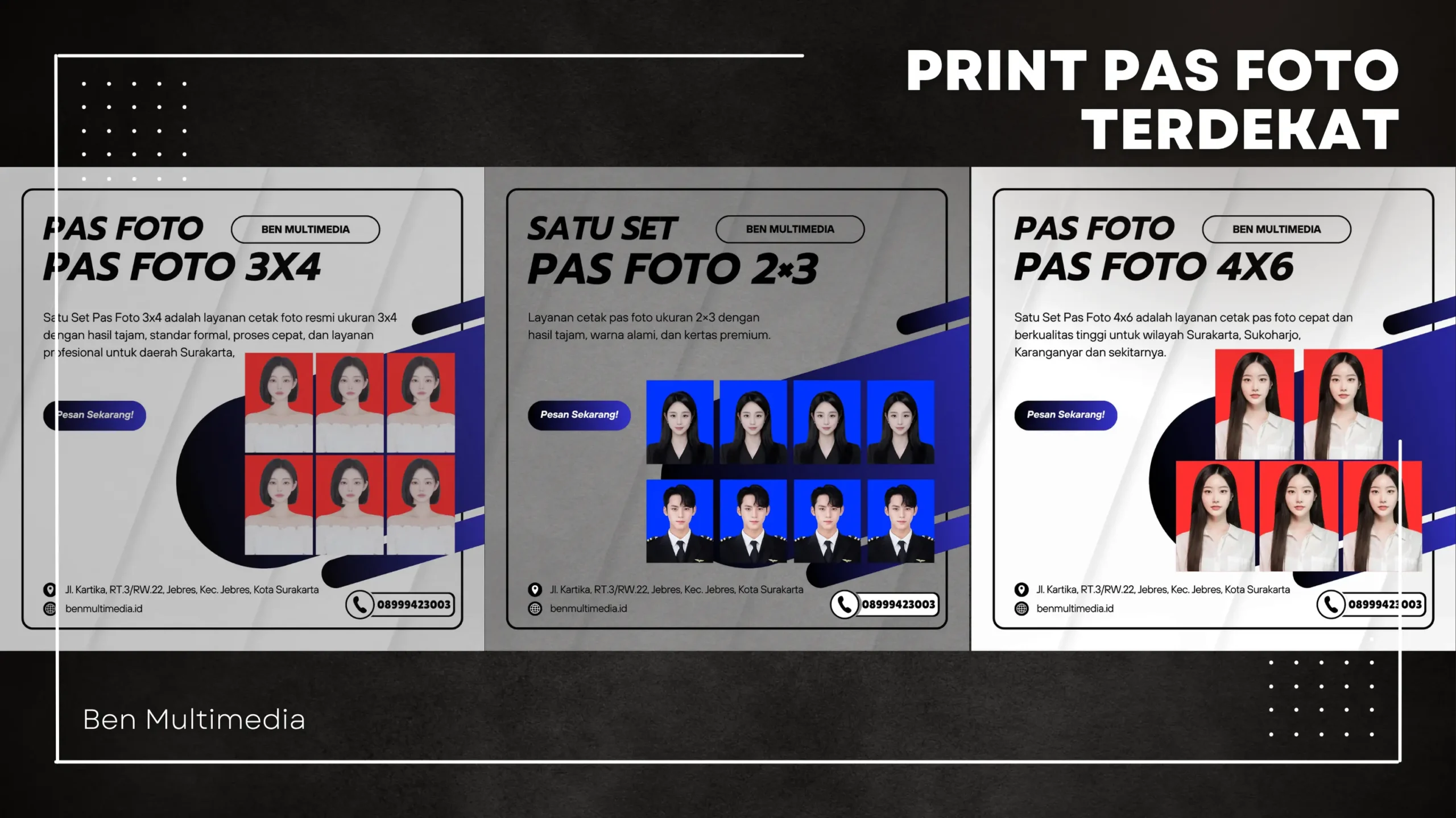 Print Pas Foto Terdekat