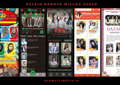 Desain Banner Wisuda Keren