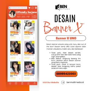 Jasa Desain Banner Wisuda Tema Shopee