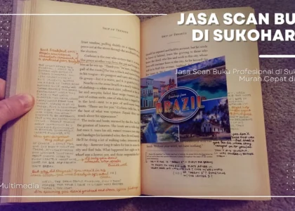 Jasa Scan Buku Sukoharjo