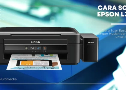 Cara Scan Epson L360