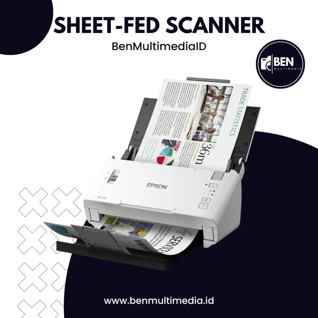 Jenis Sheet-fed Scanner