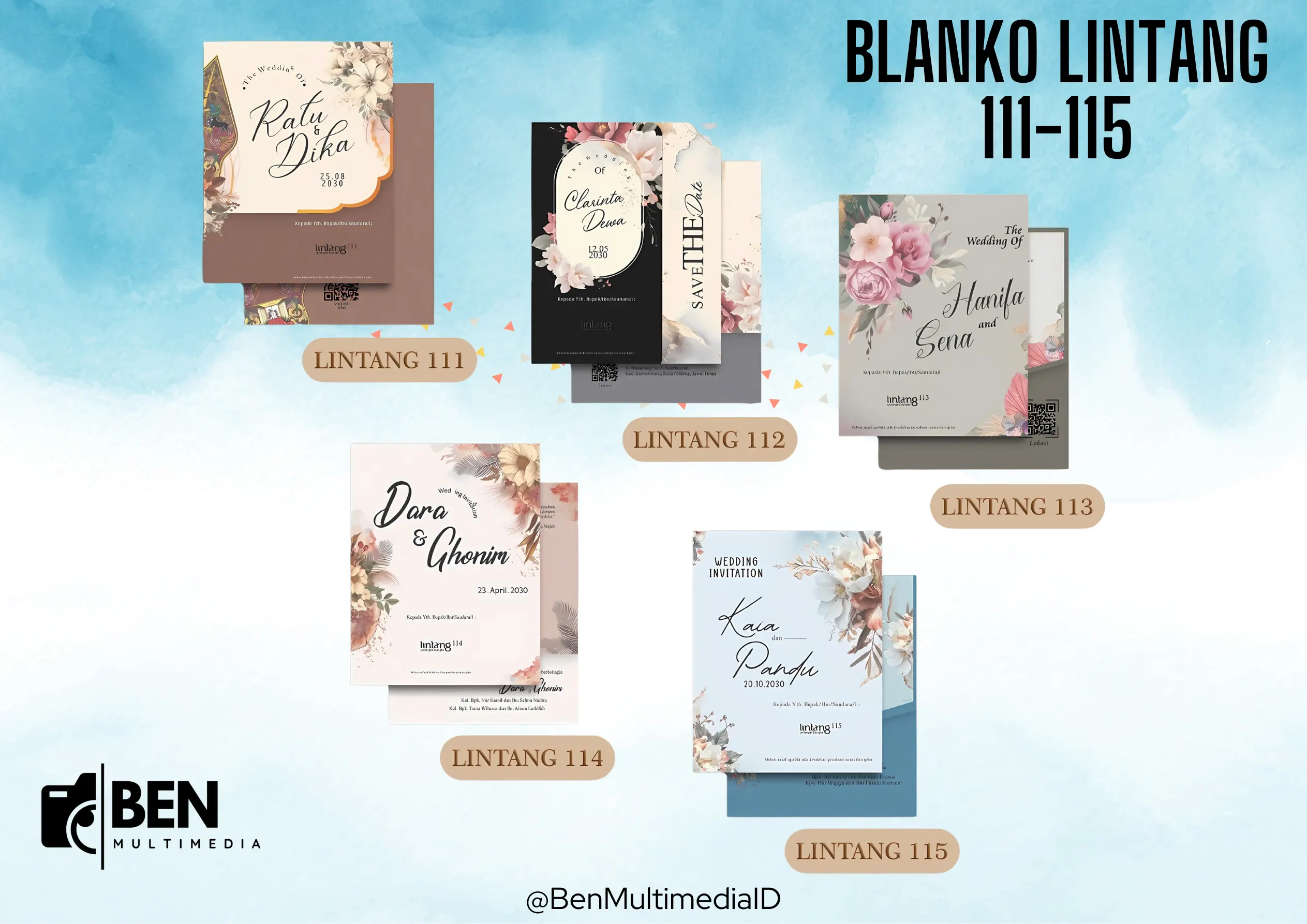 Blanko Lintang 111-115