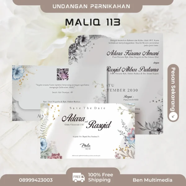 Cetak Undangan Maliq 113