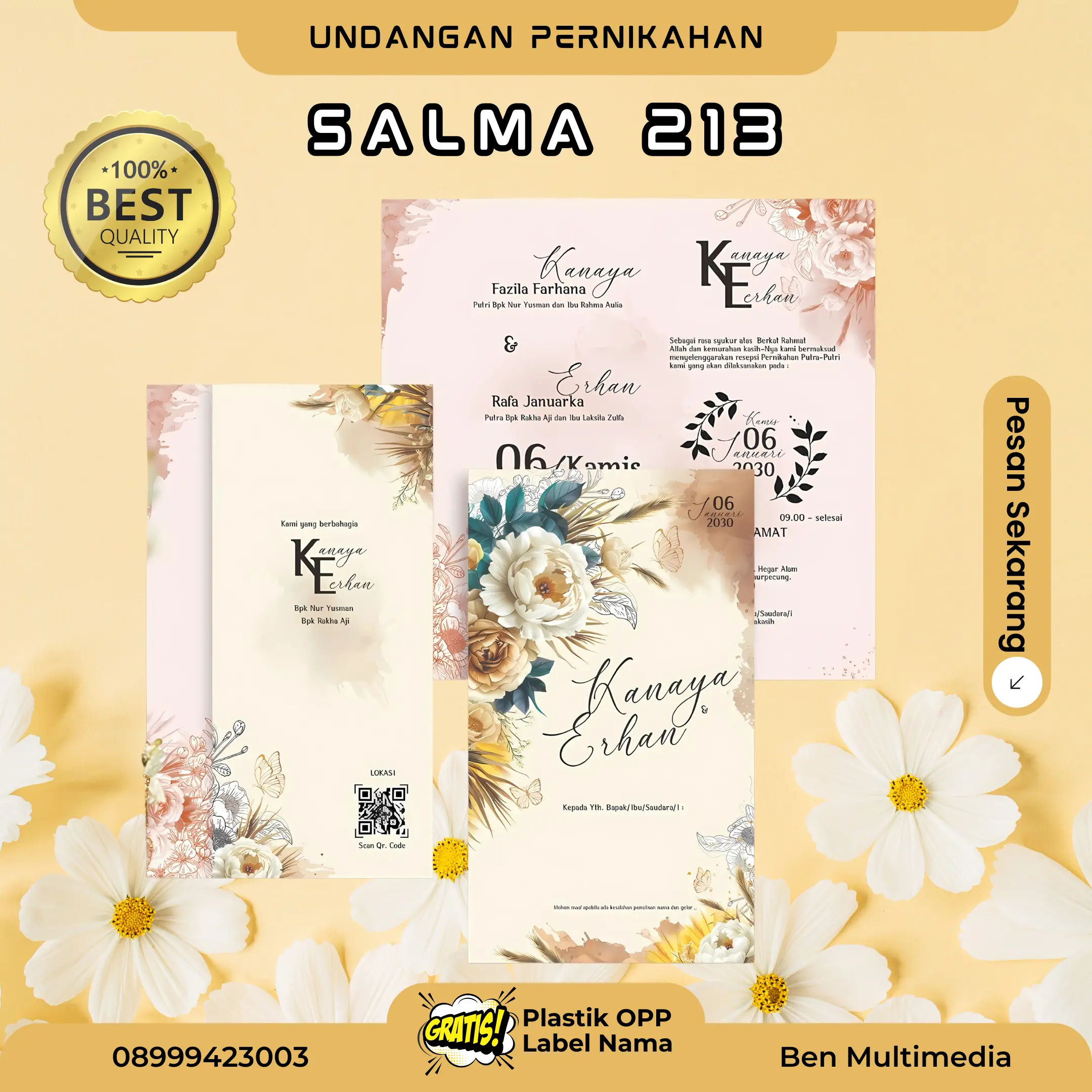 Cetak Undangan Pernikahan Salma 213