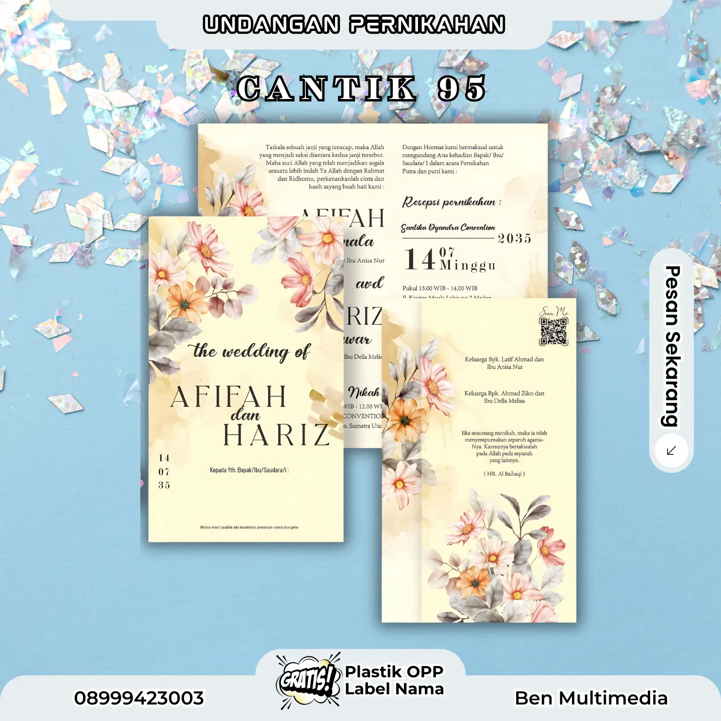 Cetak Undangan Cantik 95