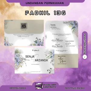 Fadhil 136 Cetak Undangan Pernikahan