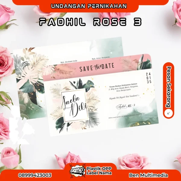 Cetak Blangko Fadhil Rose 3