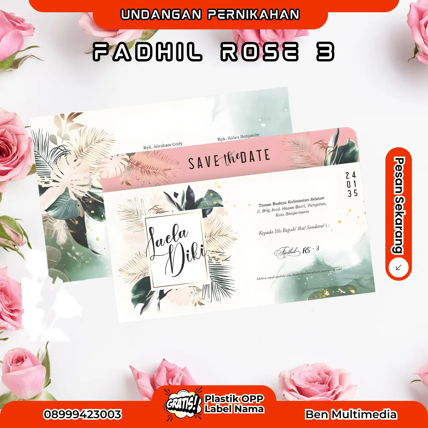 Cetak Blangko Fadhil Rose 3