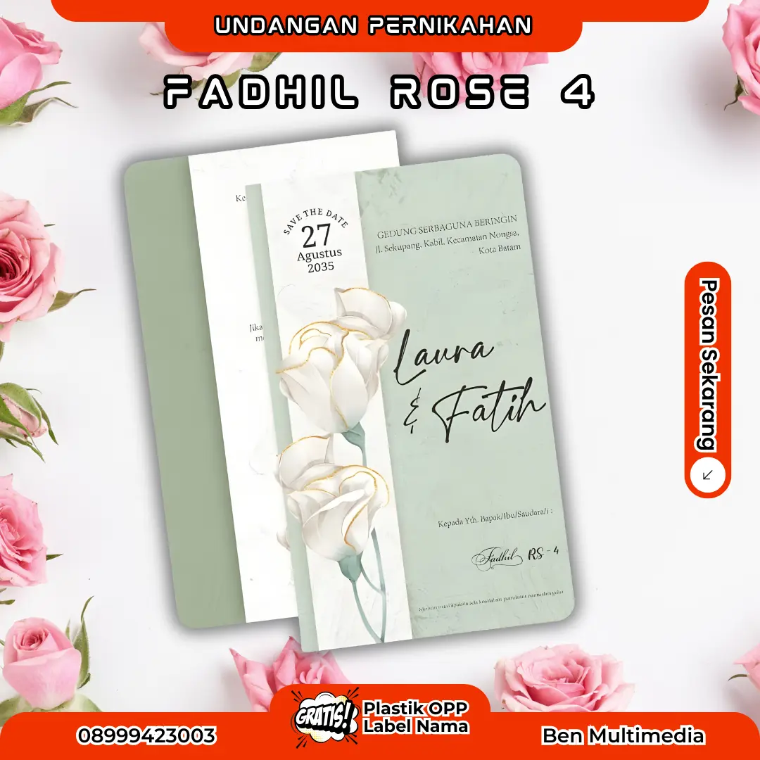Cetak Blangko Fadhil Rose 4