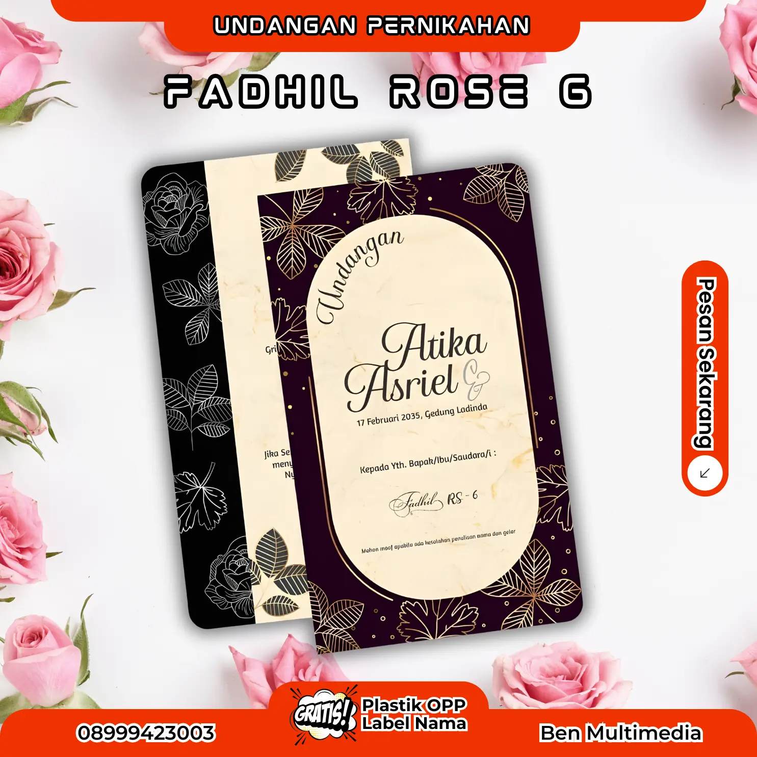 Cetak Blangko Fadhil Rose 6