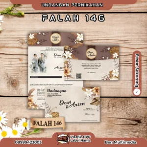 Cetak Falah 146 Undangan Pernikahan