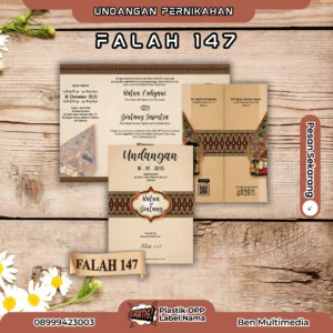Cetak Falah 147 Undangan Pernikahan