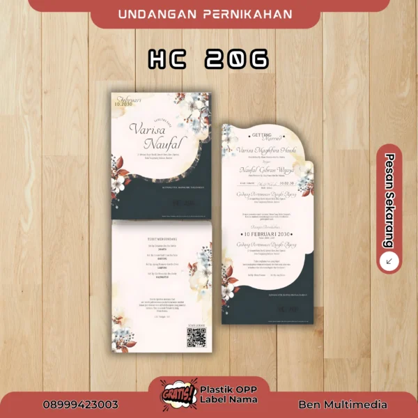 Jasa Cetak Blangko HC 206