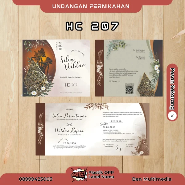 Jasa Cetak Blangko HC 207