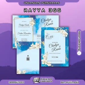 Cetak Blangko Undangan Rayya 366