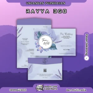 Cetak Blangko Undangan Rayya 368