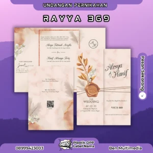 Cetak Blangko Undangan Rayya 369