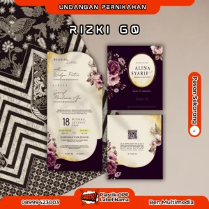 Jasa Cetak Undangan Pernikahan Rizki 60