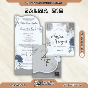 Cetak Undangan Pernikahan Salma 212