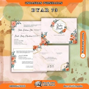 Byar 73 Cetak Blangko Undangan
