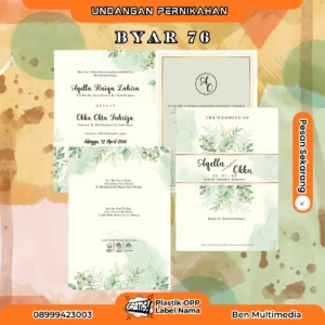 Byar 76 Cetak Blangko Undangan