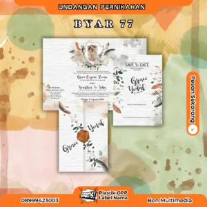 Byar 77 Cetak Blangko Undangan