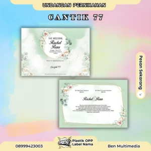 Cetak Undangan Cantik 77