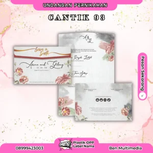 Cetak Blangko Undangan Cantik 93