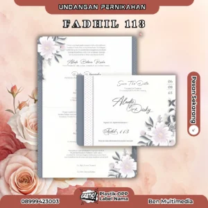 Cetak Blangko Undangan Fadhil 113