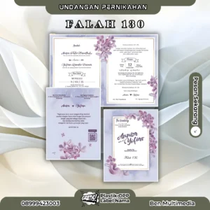 Cetak Falah 130 Blangko Undangan