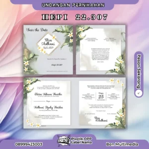 Cetak Hepi 22.307 Blangko Undangan