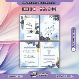 Cetak Hepi 22.309 Blangko Undangan