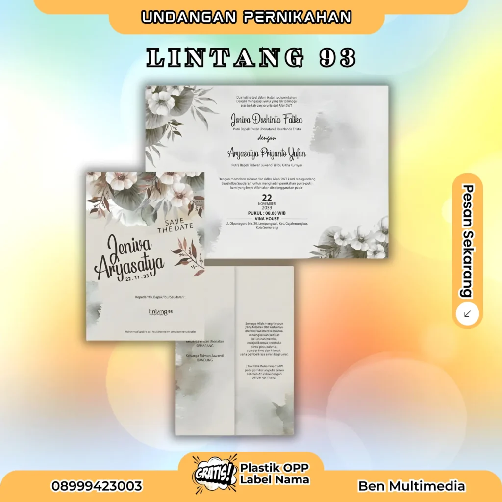 Cetak Blangko Lintang 93