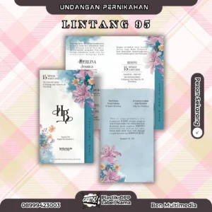 Cetak Undangan Pernikahan Lintang 95