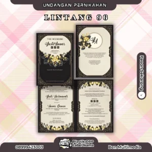 Cetak Undangan Pernikahan Lintang 96