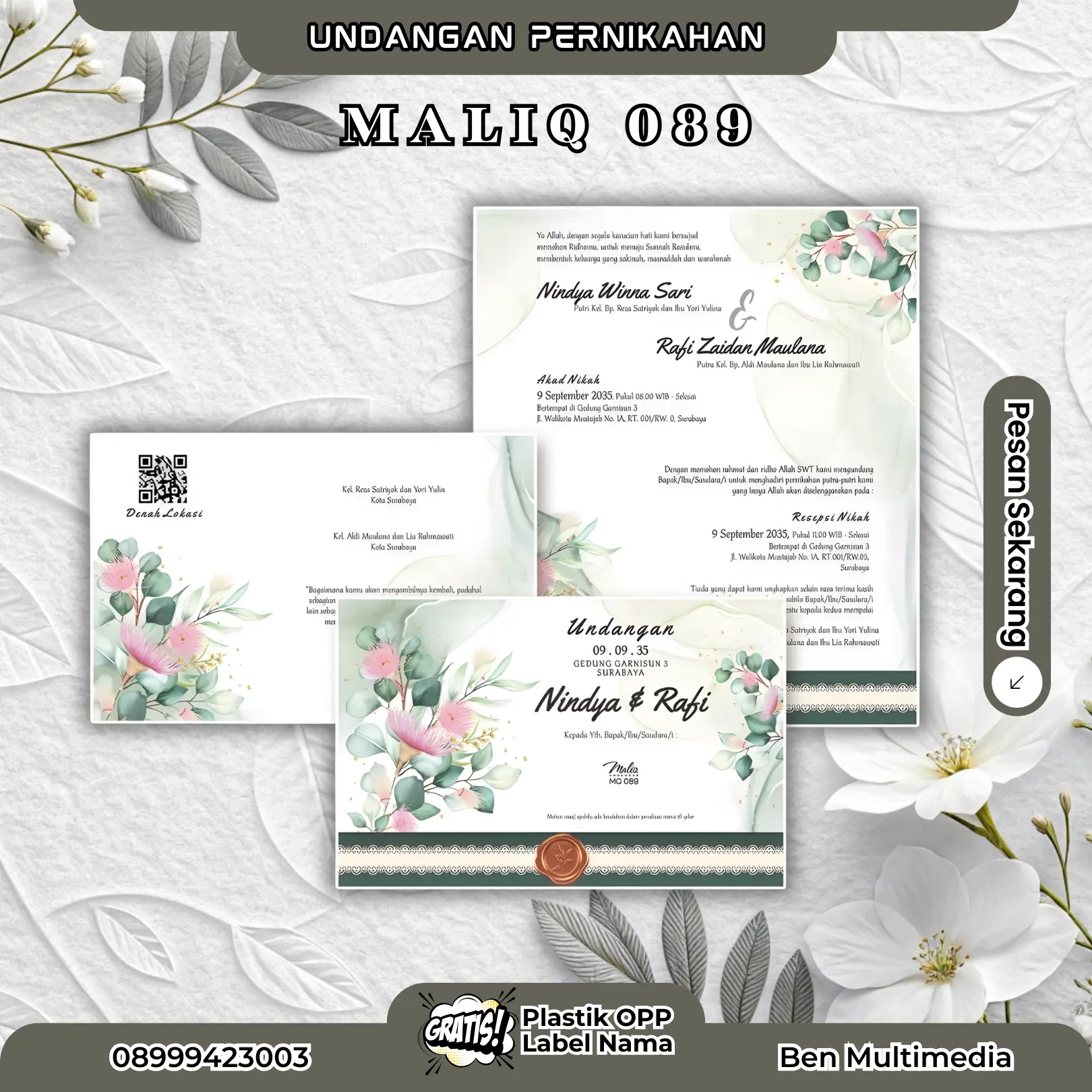 Jasa Percetakan Blangko Maliq 89