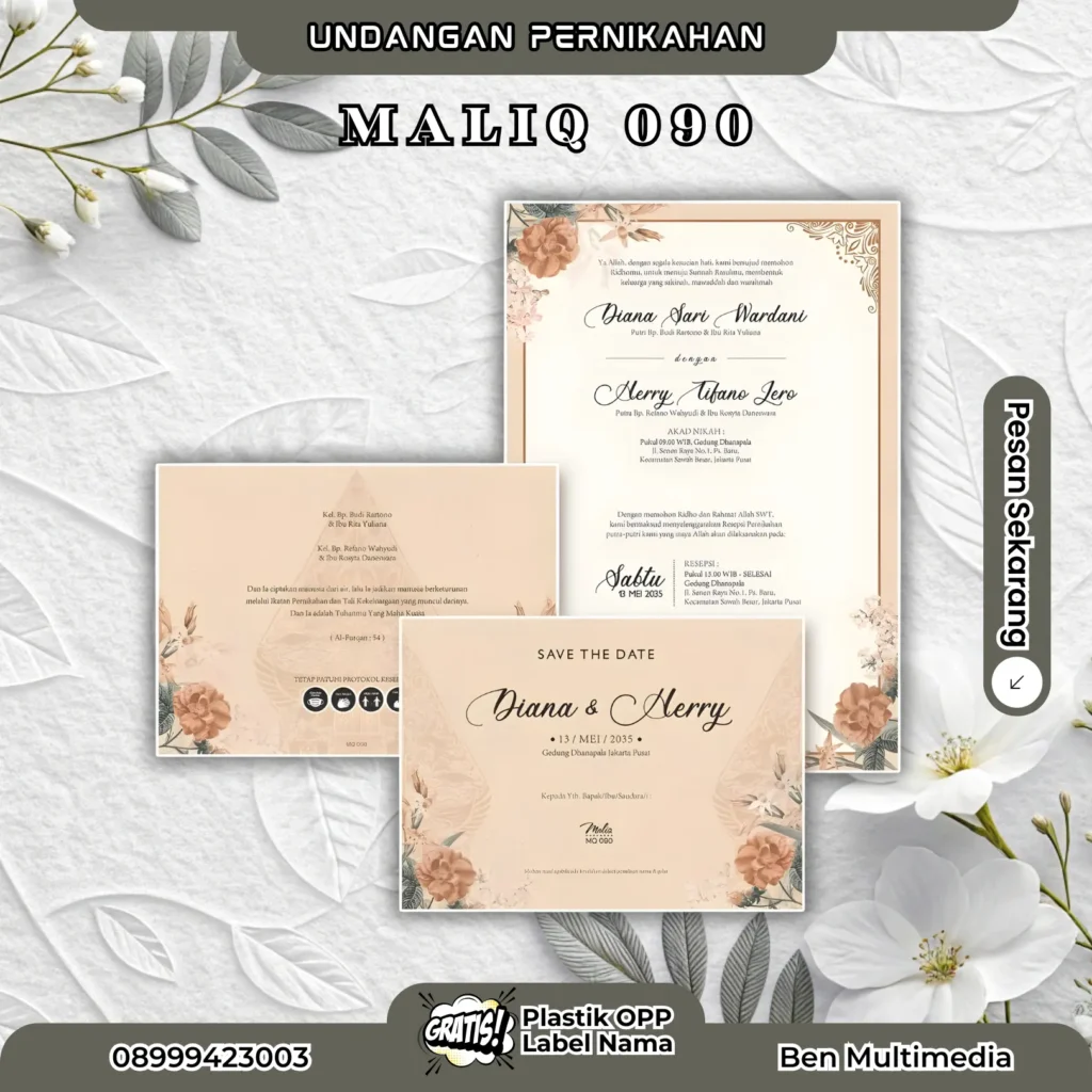 Jasa Percetakan Blangko Maliq 90