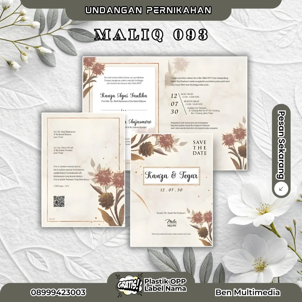 Jasa Percetakan Blangko Maliq 93