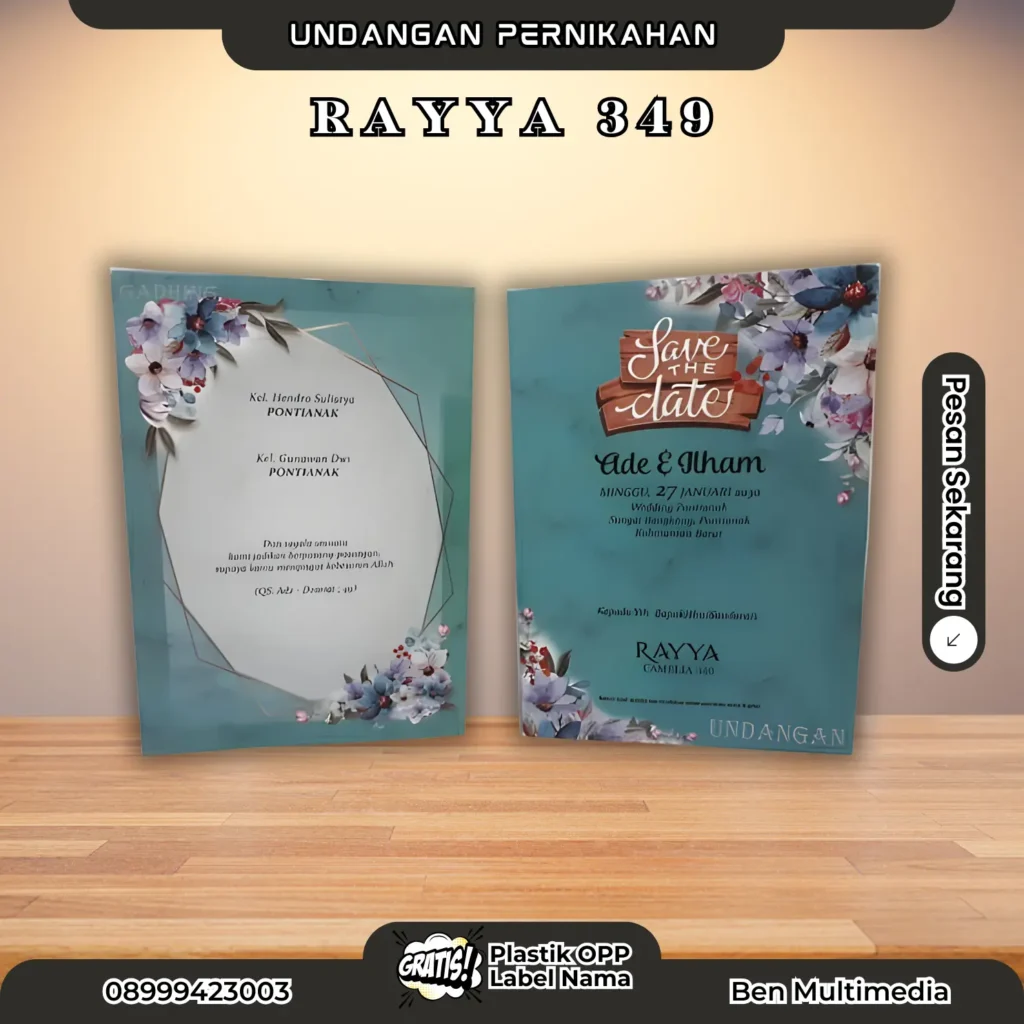 Cetak Undangan Rayya 349