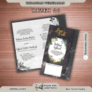 Cetak Blangko Undangan Rizki 28