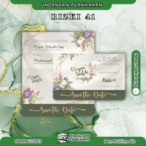 Cetak Rizki 41 Blangko Undangan