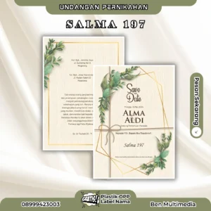Jasa Cetak Undangan Salma 197