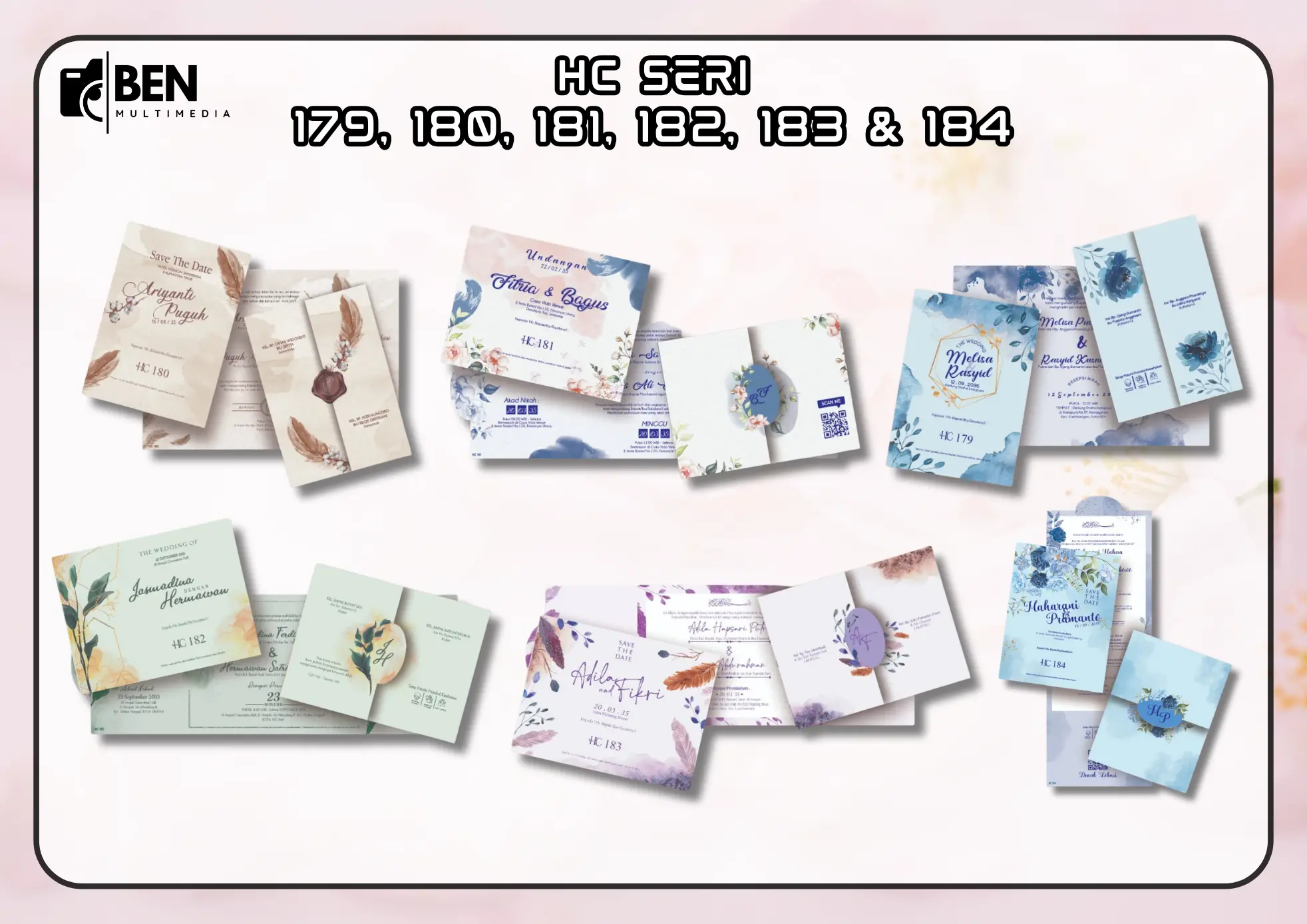 Template Blangko HC 179-184