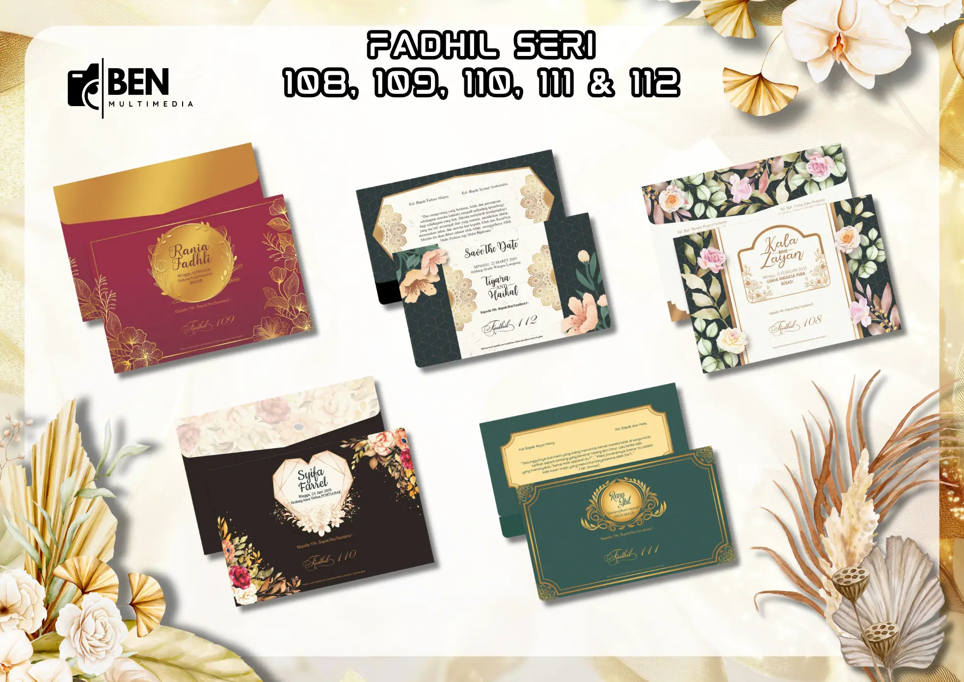 Template Fadhil 108-112 CorelDRAW