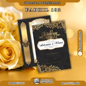 Cetak Fadhil 102 Blangko Pernikahan